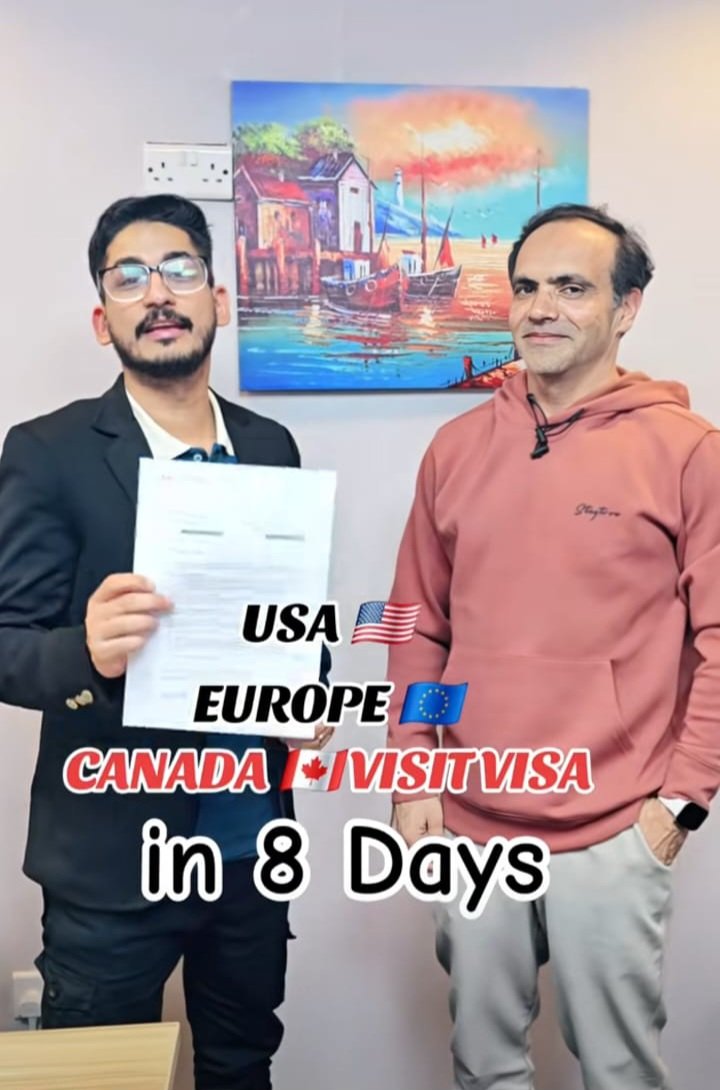 USA, Europe and Canada visit visa in 8 days